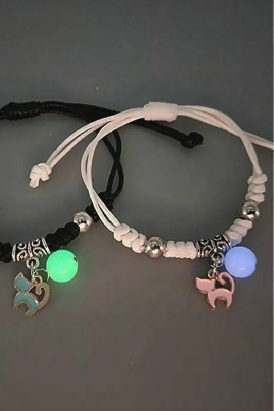Bracelet cordon - Perle Lumineuse -HanWen Shop