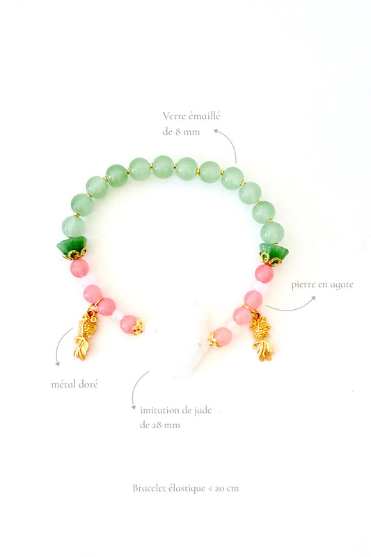 Bracelet fait main - 🪷 Lotus - HanWen Shop