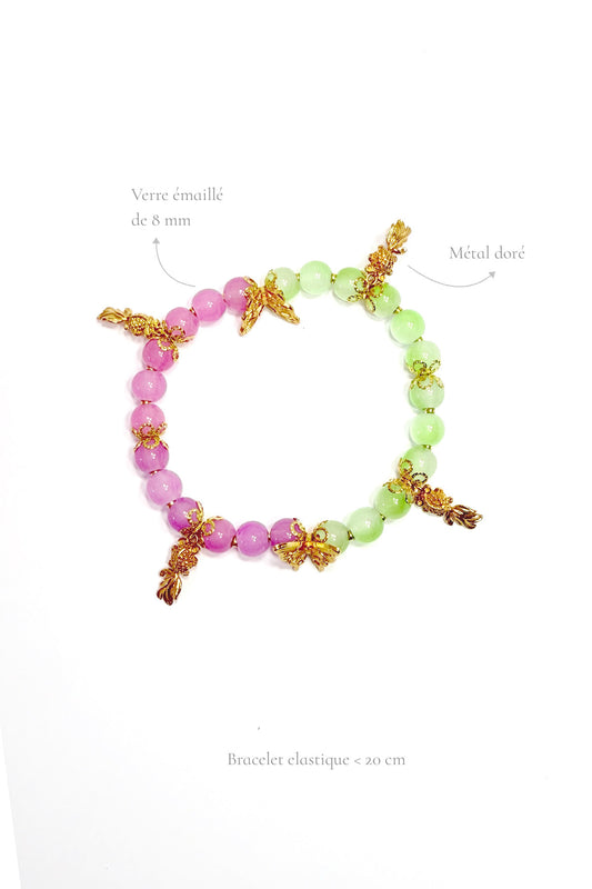 Bracelet fait main - Poissons joyeux