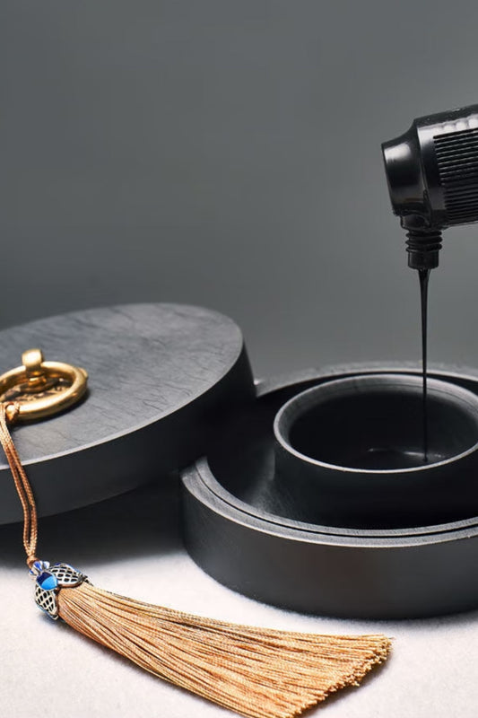 Encrier Chinois "Fire Pot" avec Couvercle