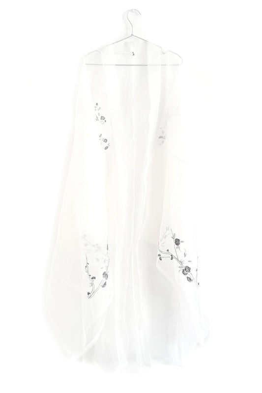 Ensemble Hanfu - Fleur blanche - HanWen Shop