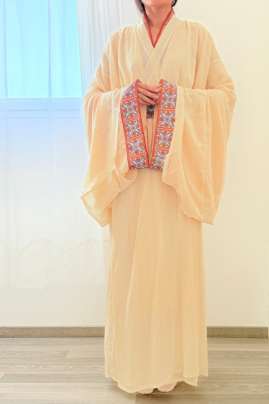 Ensemble Hanfu de la période des Royaumes Combattants 战国 - "Shenming" - HanWen Shop