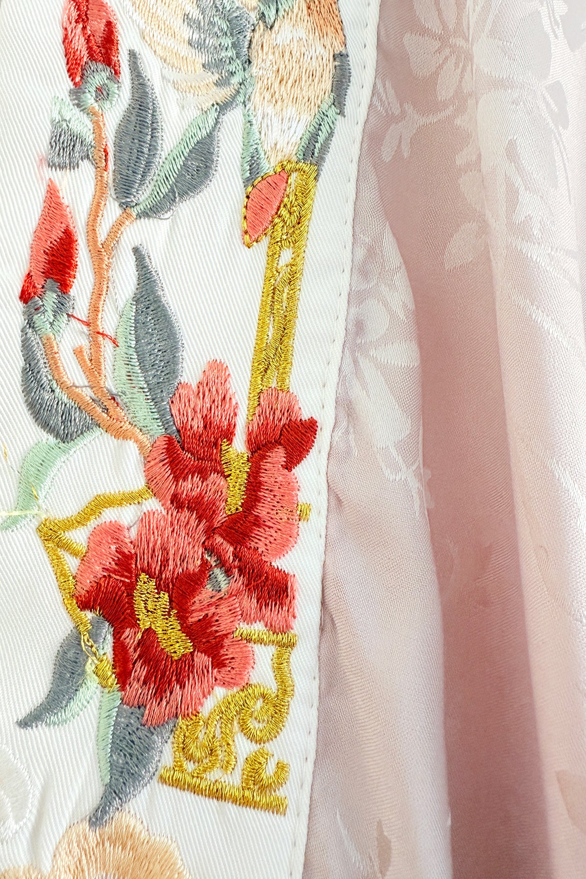 Hanfu de la dynastie Ming - Veste à col croisé et manches pipa - HanWen Shop