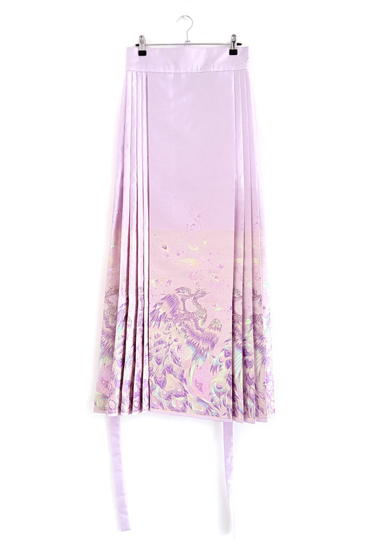 Jupe Hanfu "MaMian Qun" de la dynastie Ming 明 - Phénix - HanWen Shop