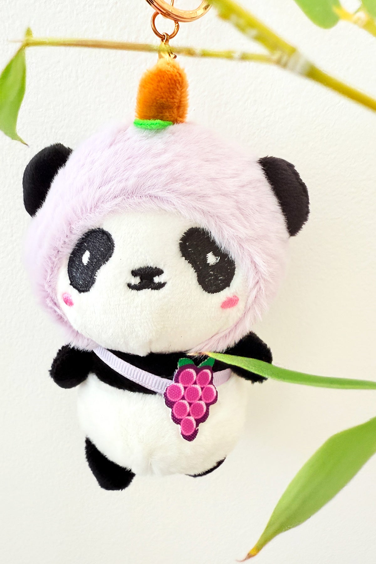 Porte-clés peluche panda fruité - HanWen Shop