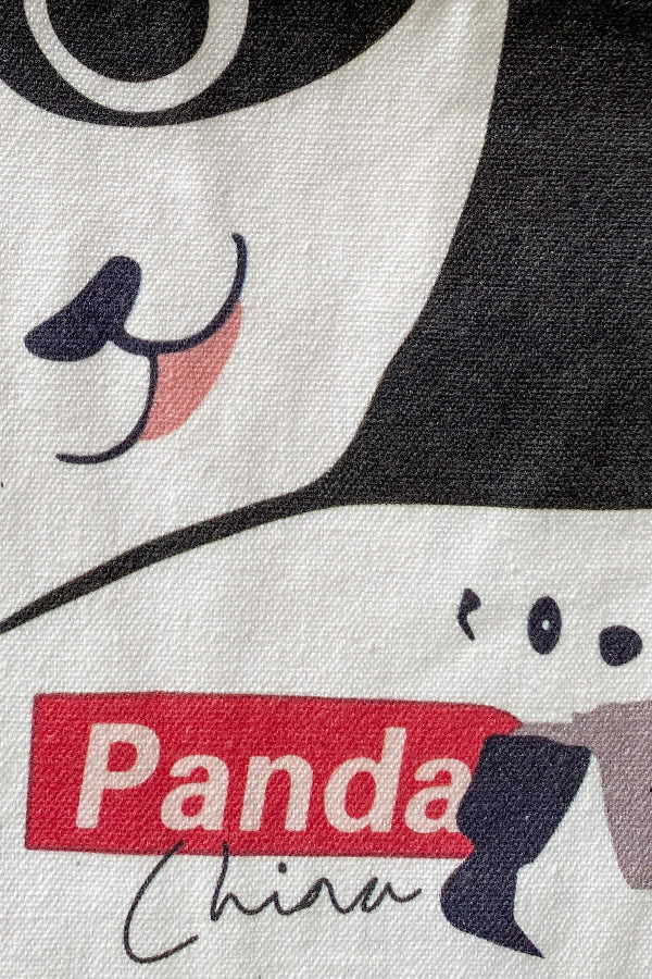 Sac en toile – Panda "hi" - HanWen Shop
