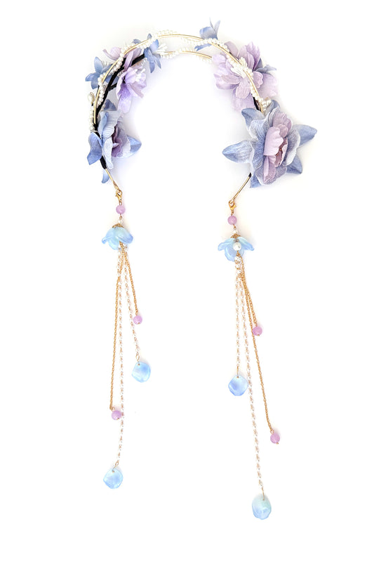 Serre-tête - Lys violette - HanWen Shop