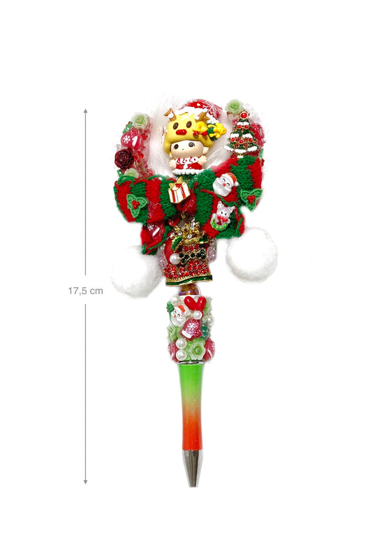 Stylo "POP MART" unique et fait à la main - Le petit prince de Noël - HanWen Shop