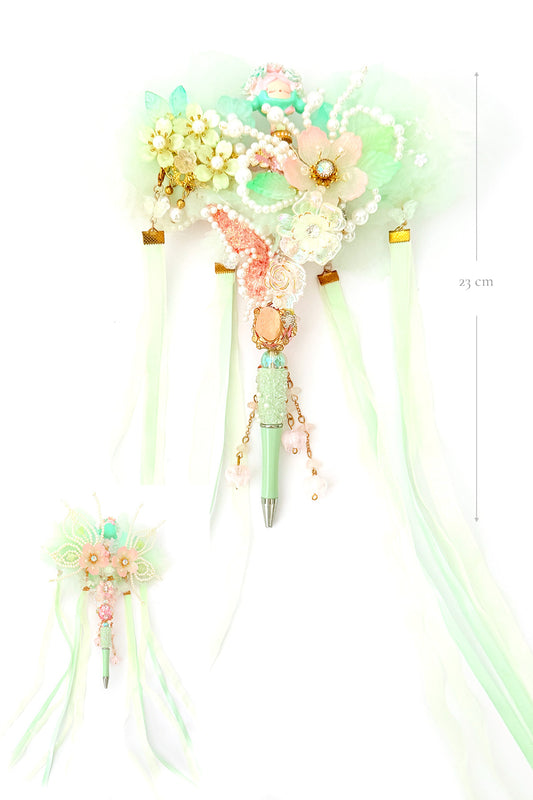 Stylo "POP MART" unique et fait à la main - La fille dansante