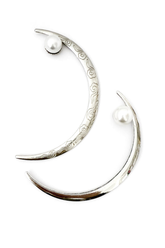 Épingle à cheveux “Croissant de lune” - L'ethnie Miao -HanWen Shop