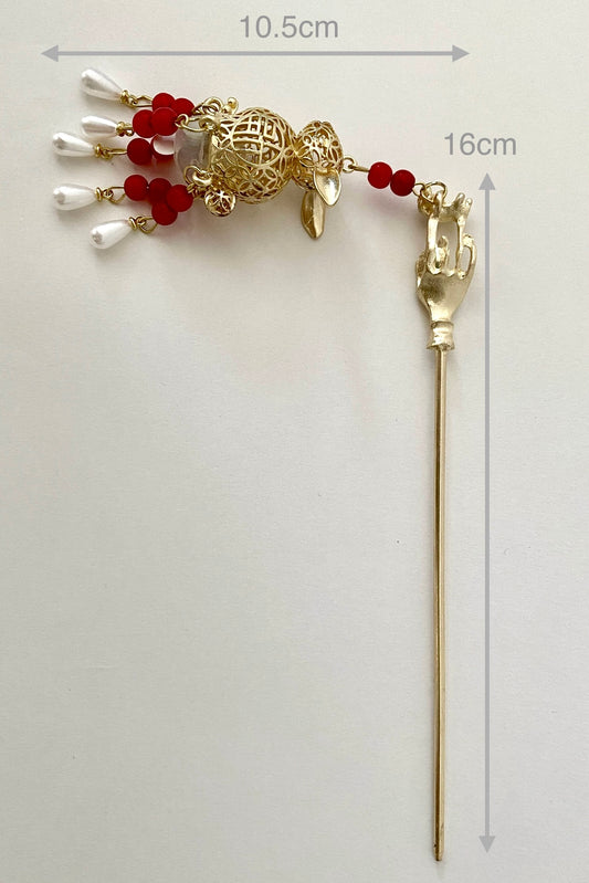 Épingle à cheveux avec lumière LED - Lanterne lapin - HanWen Shop