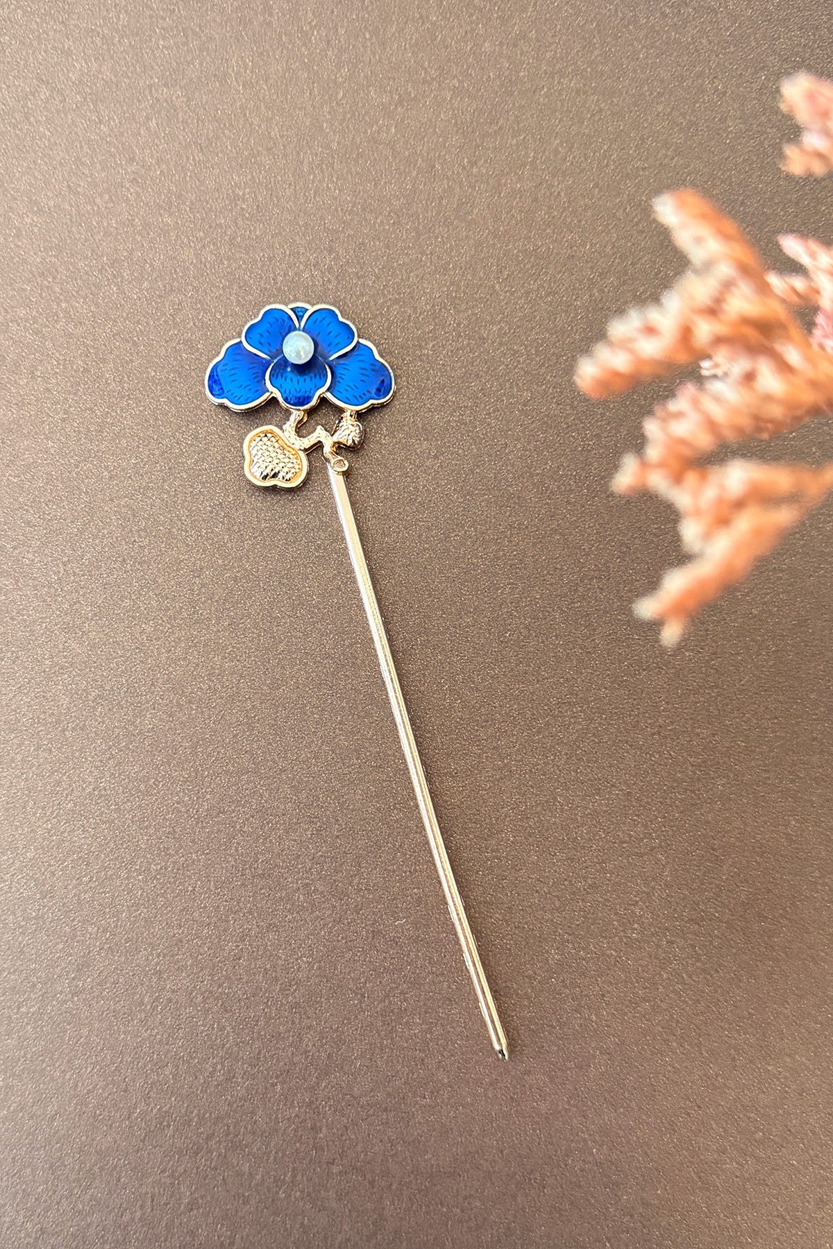 Épingles à cheveux en émail bleu - HanWen Shop