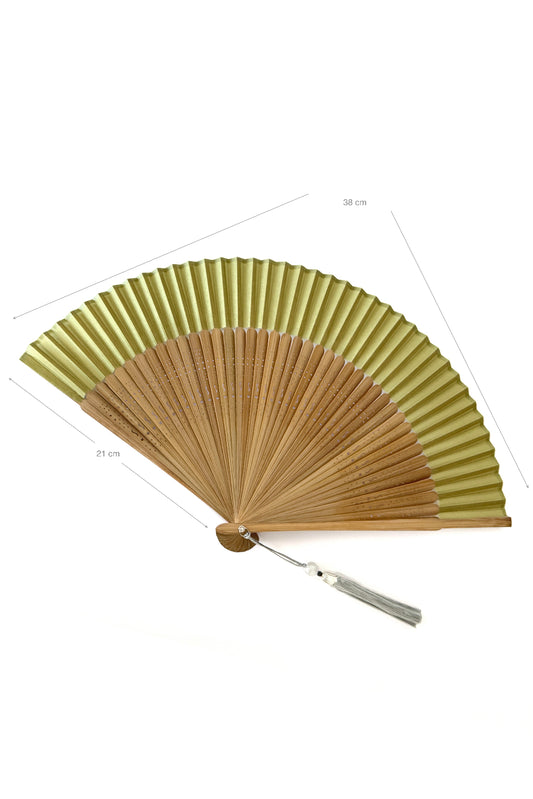 Éventail pliant de taille petite - Collection morandi - HanWen Shop