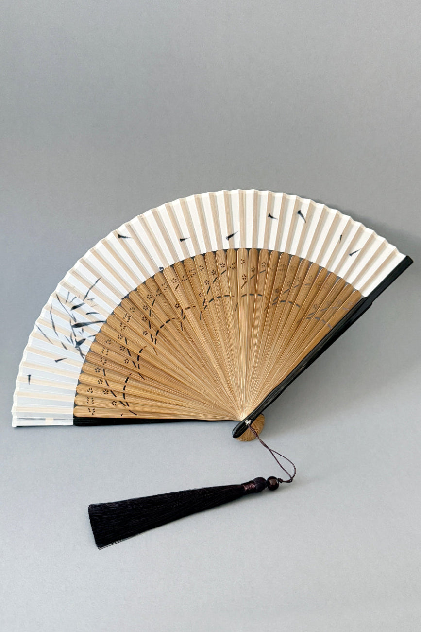 Éventail pliant de taille petite - Collection vintage - HanWen Shop