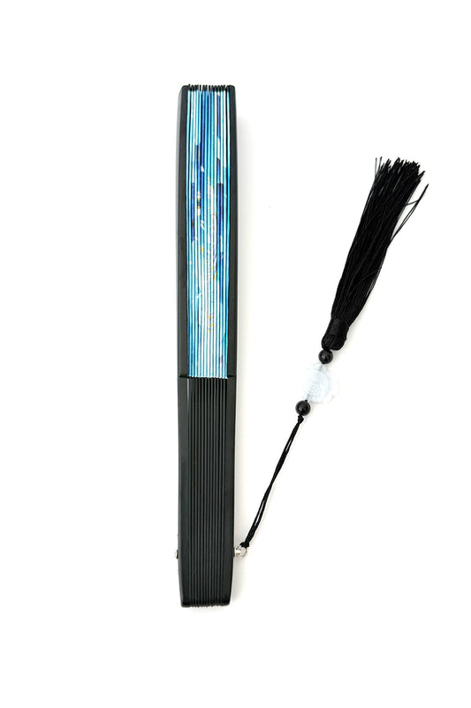 Éventail pliant de taille moyen - Néo-traditionnel - HanWen Shop