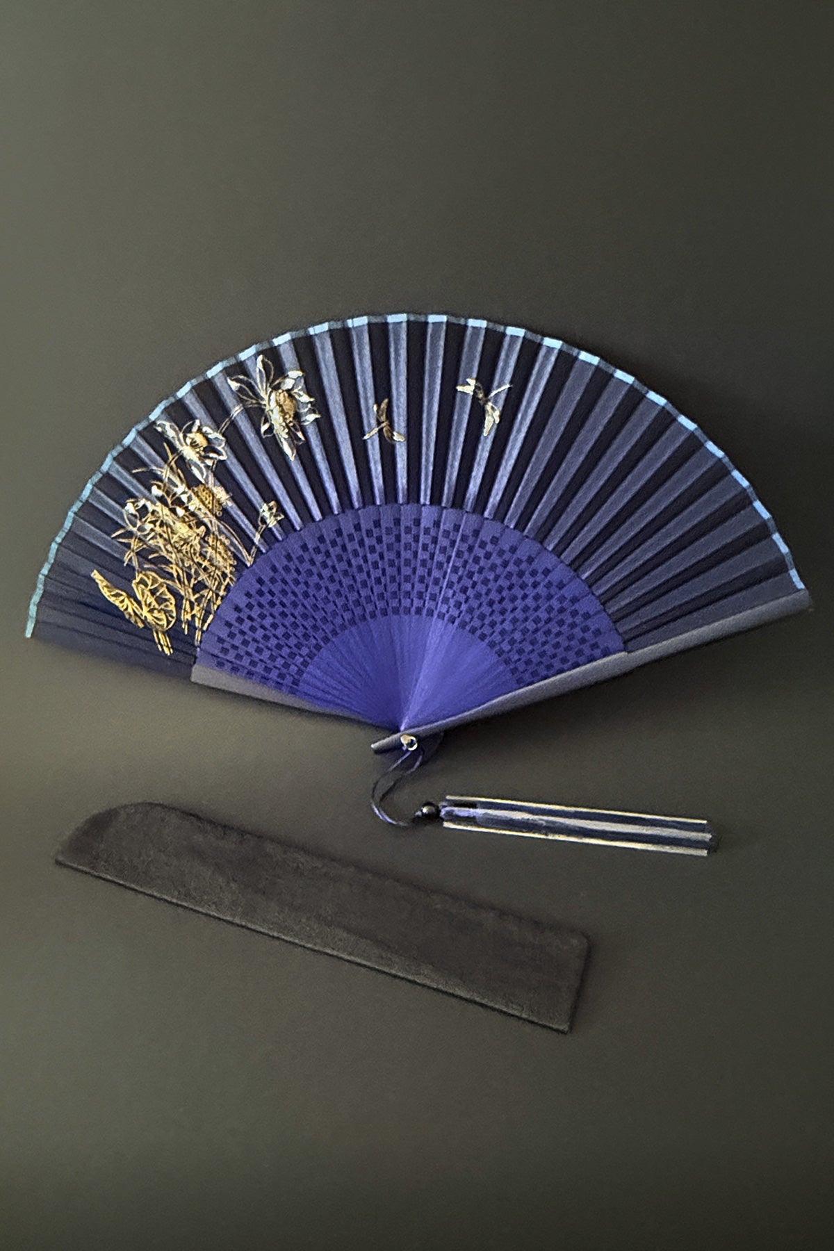 Éventail pliant de taille petite - Collection Éclatante