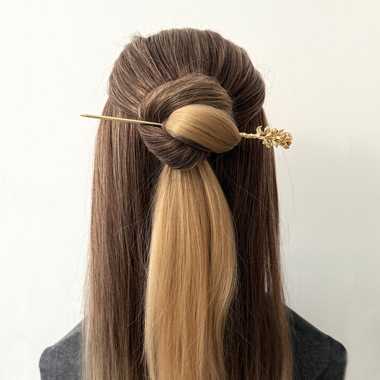 🌸 Tuto Demi-attache torsadée chic en 1 Minutes ! - HanWen Shop