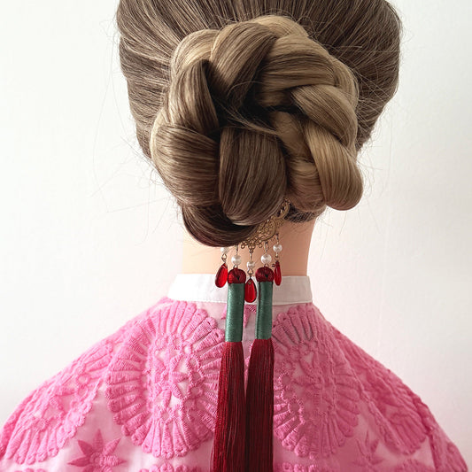 Comment réaliser un chignon avec un cercle à cheveux ? - HanWen Shop