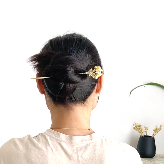 Comment Réaliser un Chignon Simple - HanWen Shop