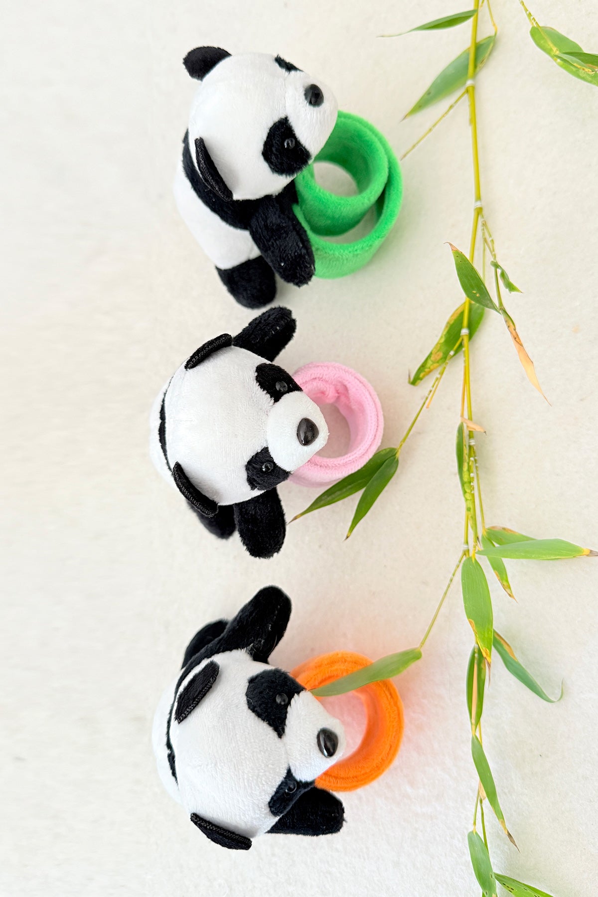 Bracelet claquant panda en peluche - HanWen Shop