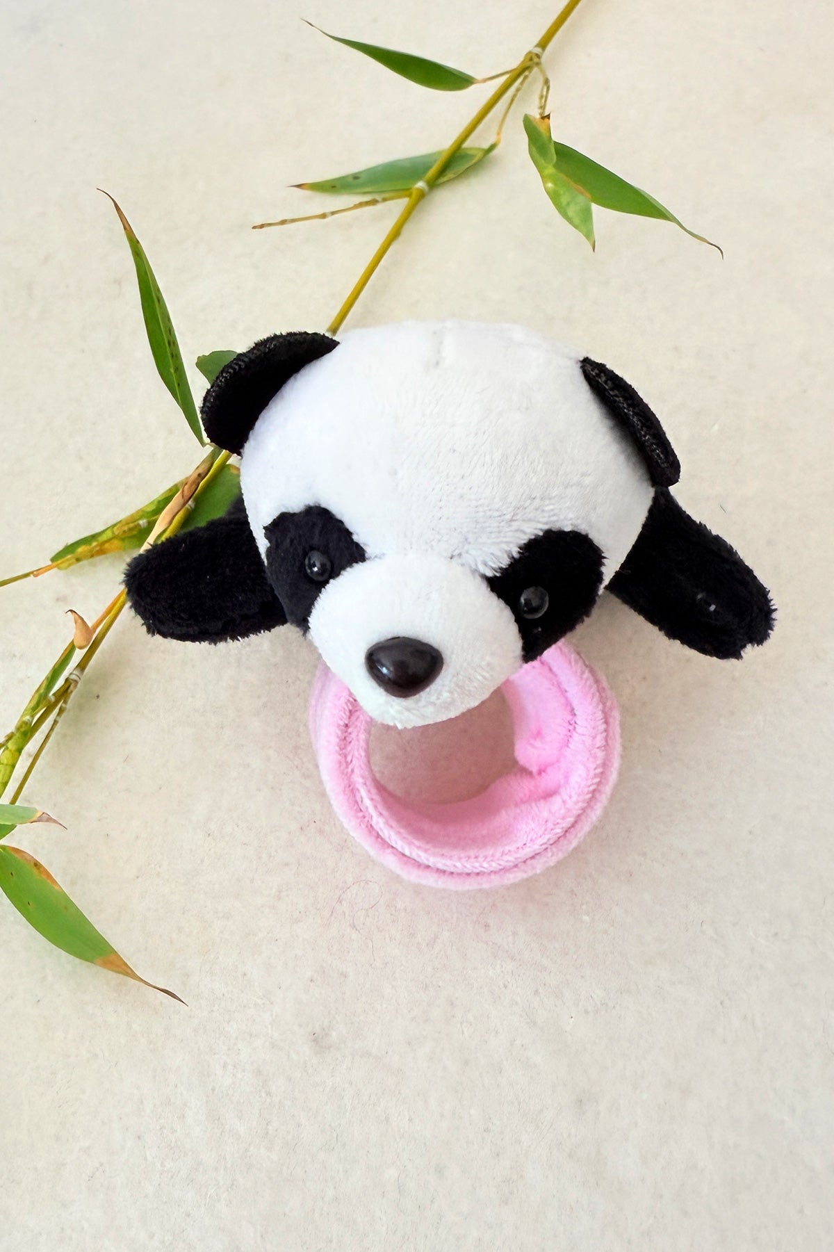 Bracelet claquant panda en peluche - HanWen Shop