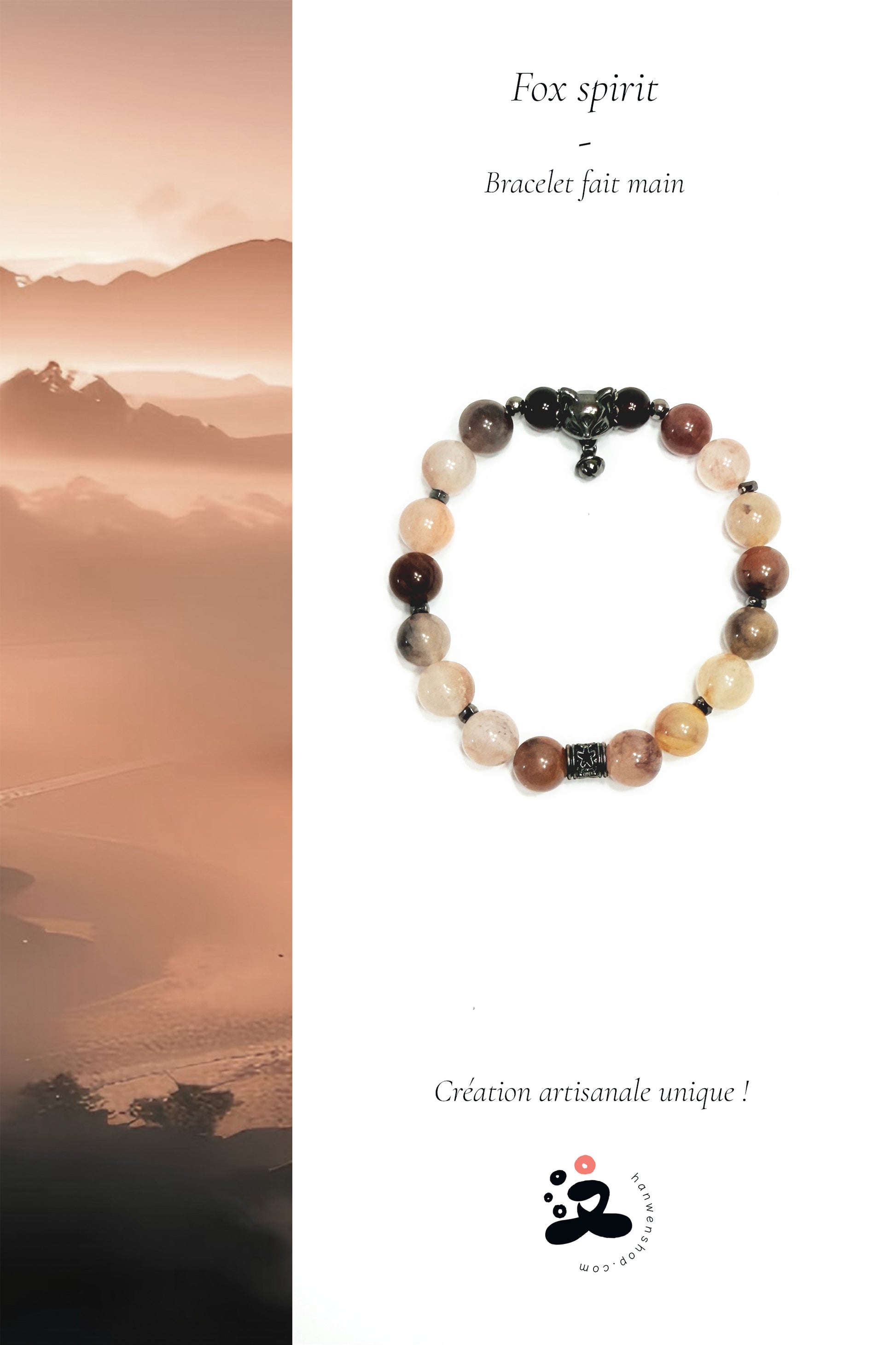 Bracelet fait main - 🦊 Fox Spirit