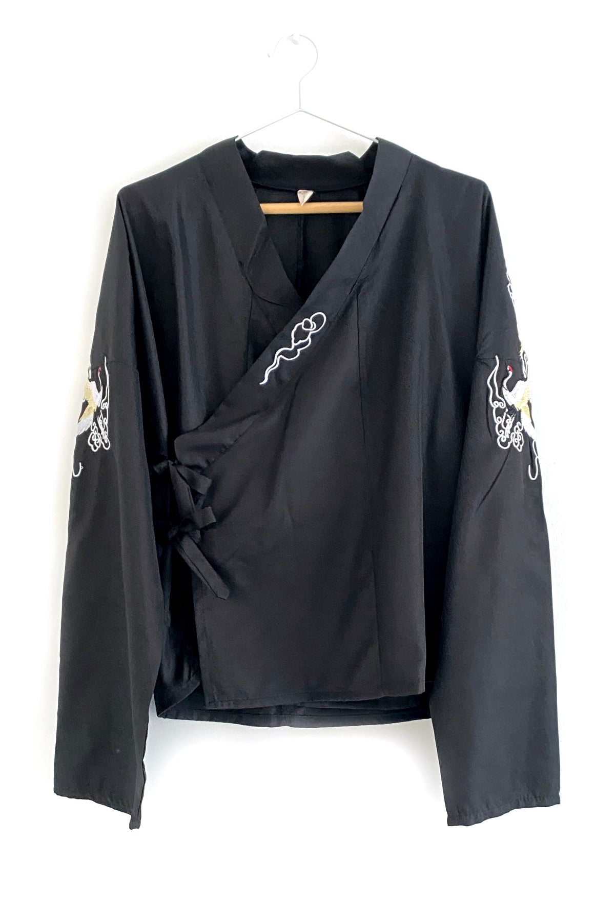 Ensemble Hanfu de la dynastie WeiJin 魏晋- Chevalier Chinois grue - HanWen Shop