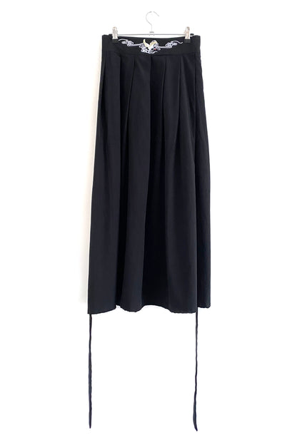 Ensemble Hanfu de la dynastie WeiJin 魏晋- Chevalier Chinois grue - HanWen Shop