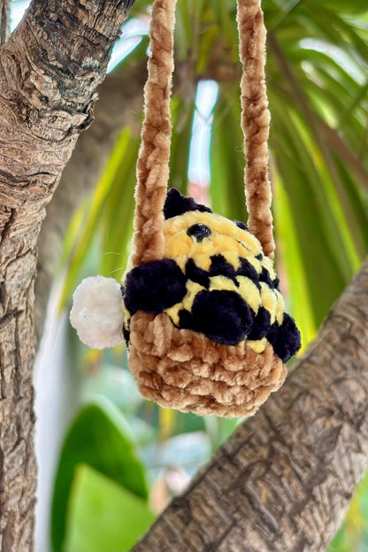 Crochet fait à la main - Animaux rétroviseur - HanWen Shop