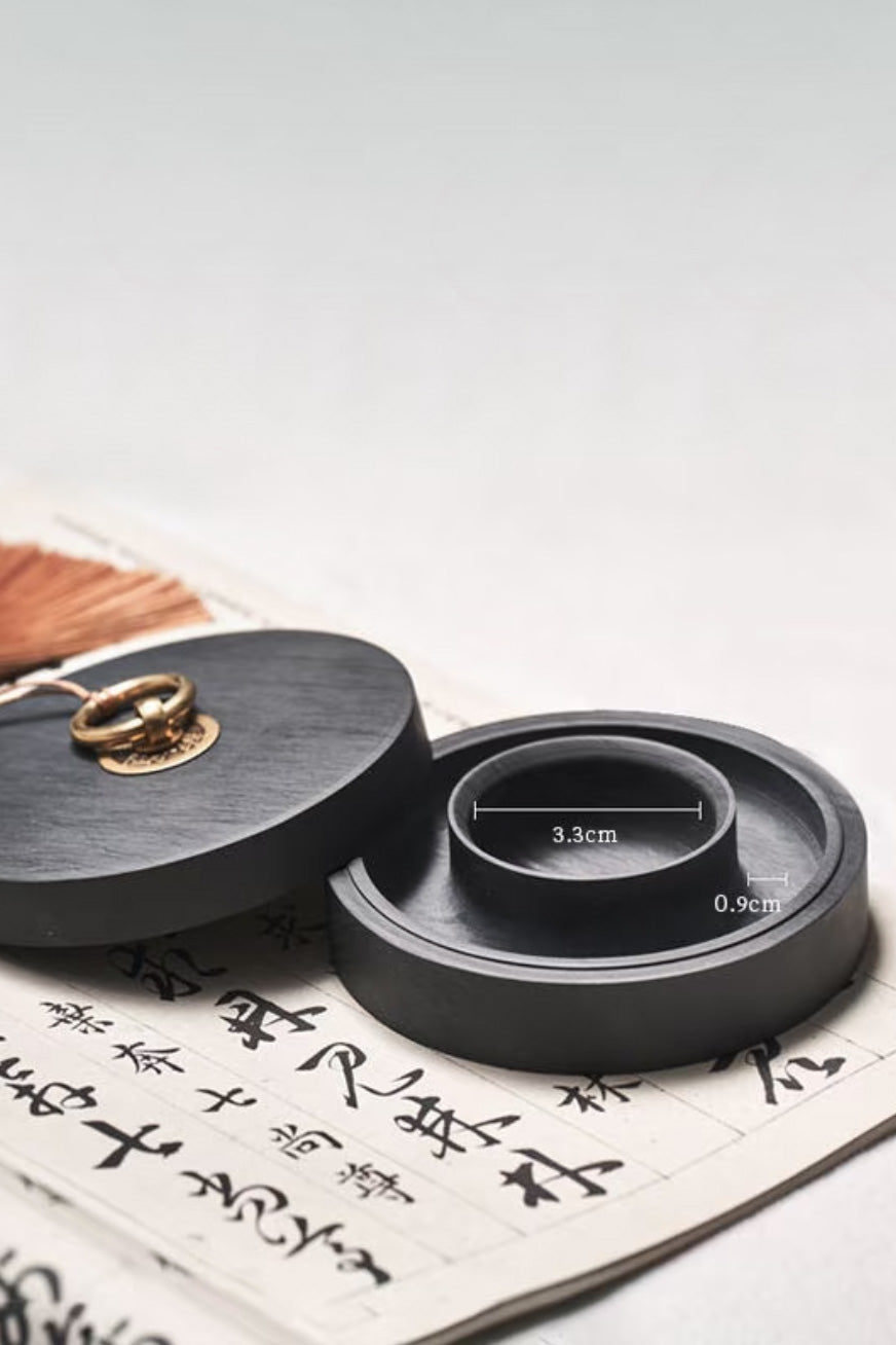 Encrier Chinois "Fire Pot" avec Couvercle