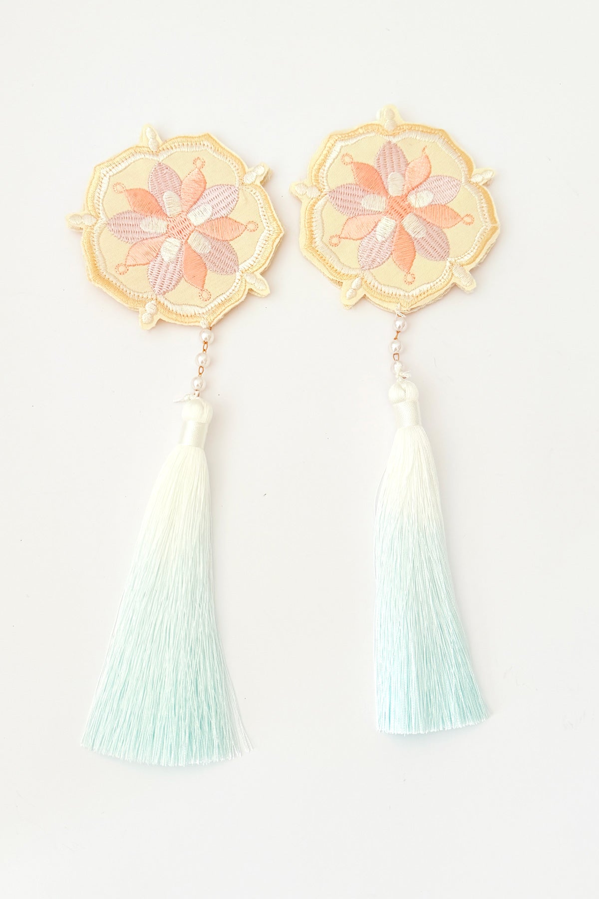 Ensemble Hanfu de la dynastie Tang 唐 - Robe "HeZi Qun" lotus - HanWen Shop