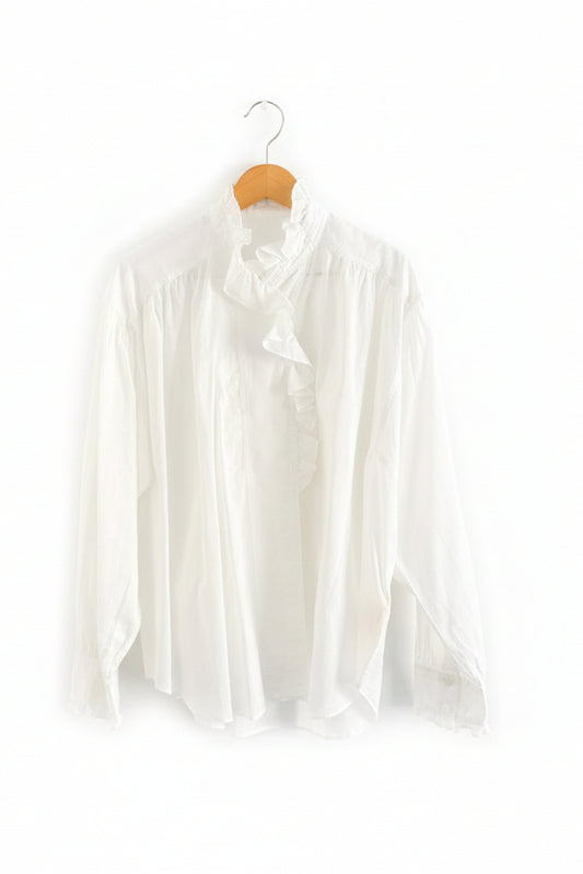 Hanfu moderne - Chemisier Romantique à Volants - HanWen Shop