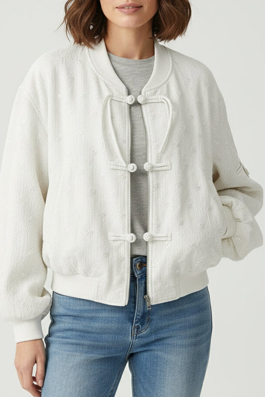 Hanfu moderne - Veste avec attaches chinoises - HanWen Shop