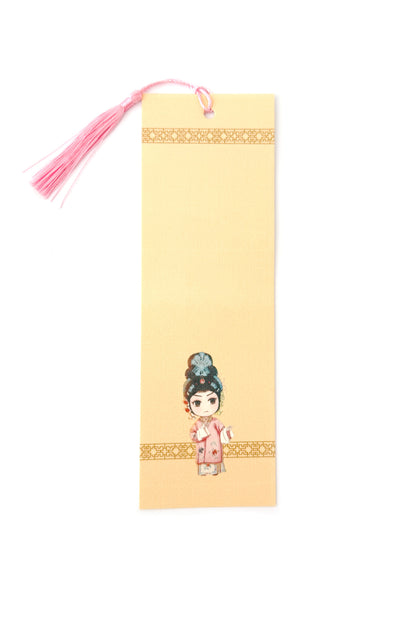 Marque-page unique personnalisé de calligraphie chinoise - Opéra de Pékin - HanWen Shop