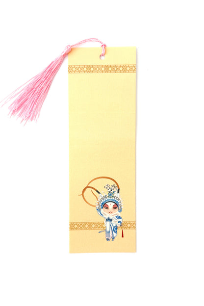 Marque-page unique personnalisé de calligraphie chinoise - Opéra de Pékin - HanWen Shop