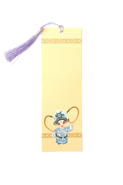 Marque-page unique personnalisé de calligraphie chinoise - Opéra de Pékin - HanWen Shop