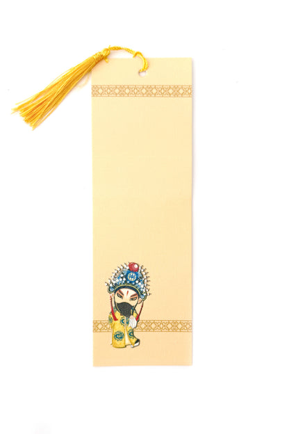 Marque-page unique personnalisé de calligraphie chinoise - Opéra de Pékin - HanWen Shop