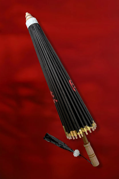 Ombrelle chinoise - Le Démon Ancien des Montagnes "Zhu Yan" - HanWen Shop