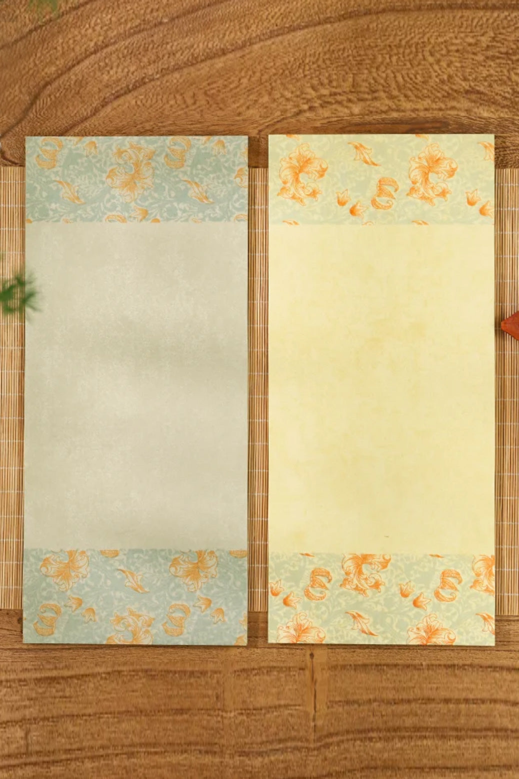 Papier de calligraphie décoré – Xuan (semi-cuit) - HanWen Shop