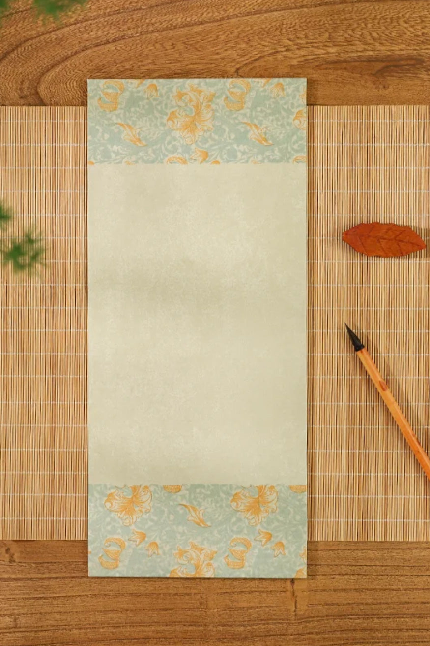Papier de calligraphie décoré – Xuan (semi-cuit) - HanWen Shop