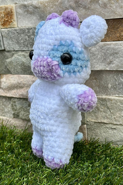 Peluche crochet fait à la main - Vache - HanWen Shop