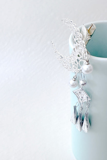 Barrette à cheveux - Clochettes d'ethnie Miao - HanWen Shop