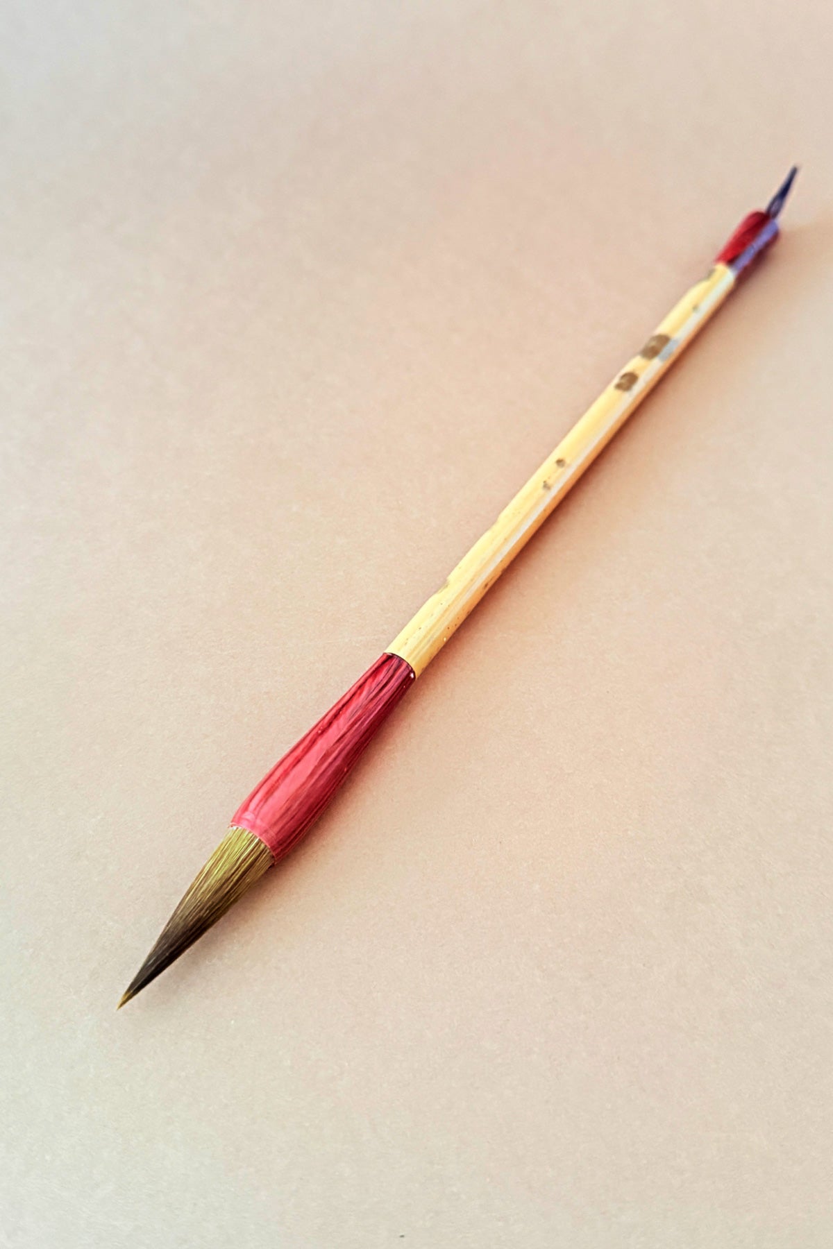 Pinceaux de calligraphie et peinture chinoise en bambou - Poils de loup -HanWen Shop