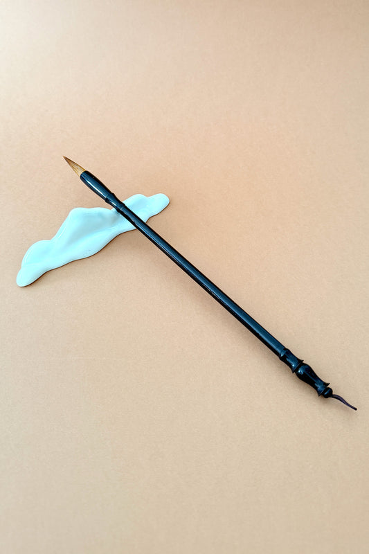 Pinceaux traditionnels chinois en bois - Poils de loup - HanWen Shop