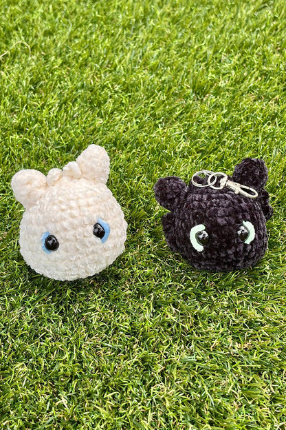 Porte clé avec crochet fait à la main - ⁠⁠Mini Krokmou - HanWen Shop