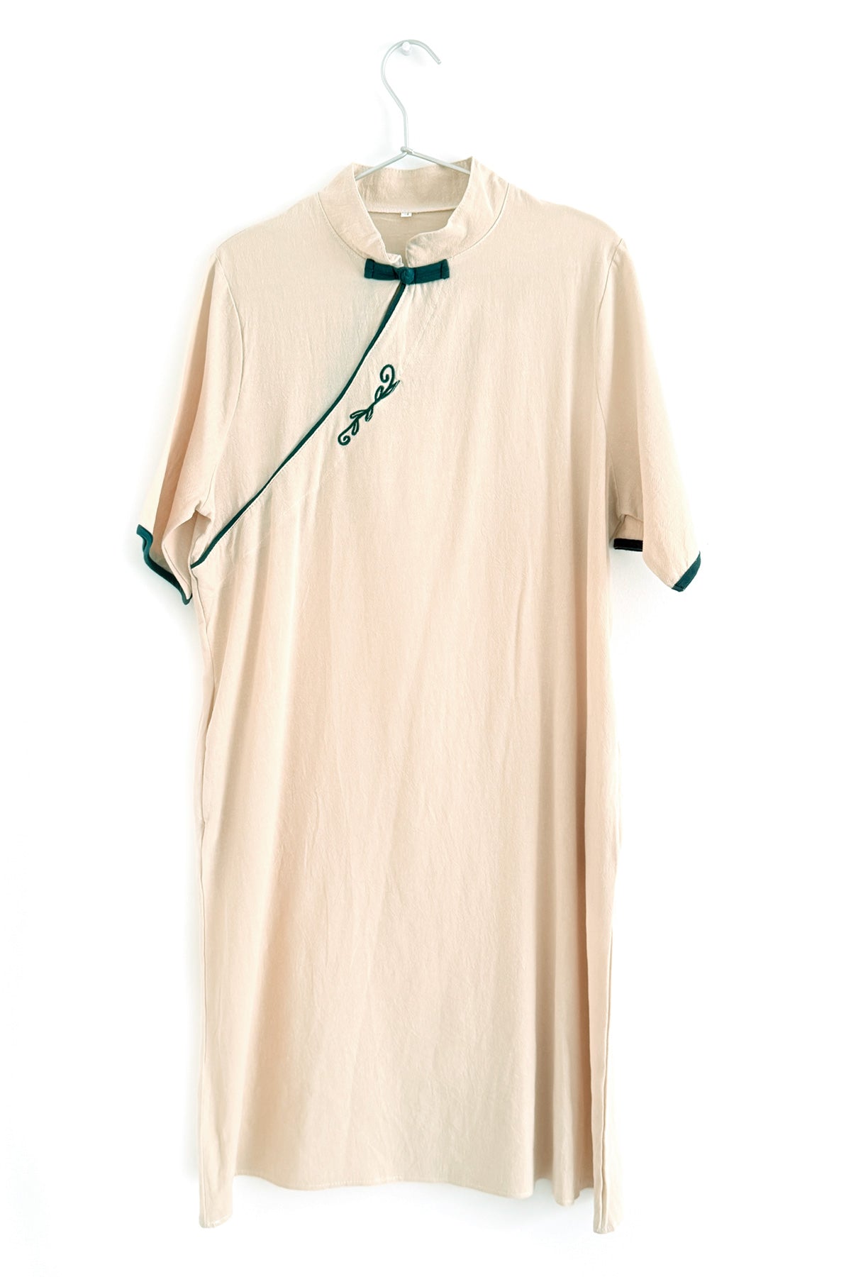 Qipao du hanfu moderne 汉元素 - ample en coton et lin - HanWen Shop