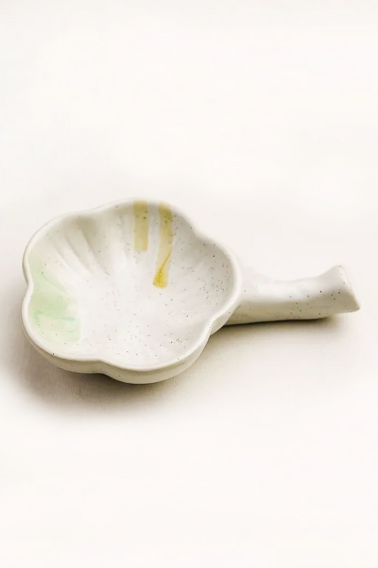 Récipient à encre chinoise traditionnelle en forme de fleur - Mo Die - HanWen Shop