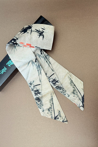 Ruban à cheveux style antique - motif de bambou - HanWen Shop