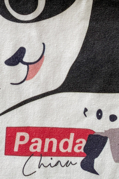 Sac en toile – Panda "hi" - HanWen Shop