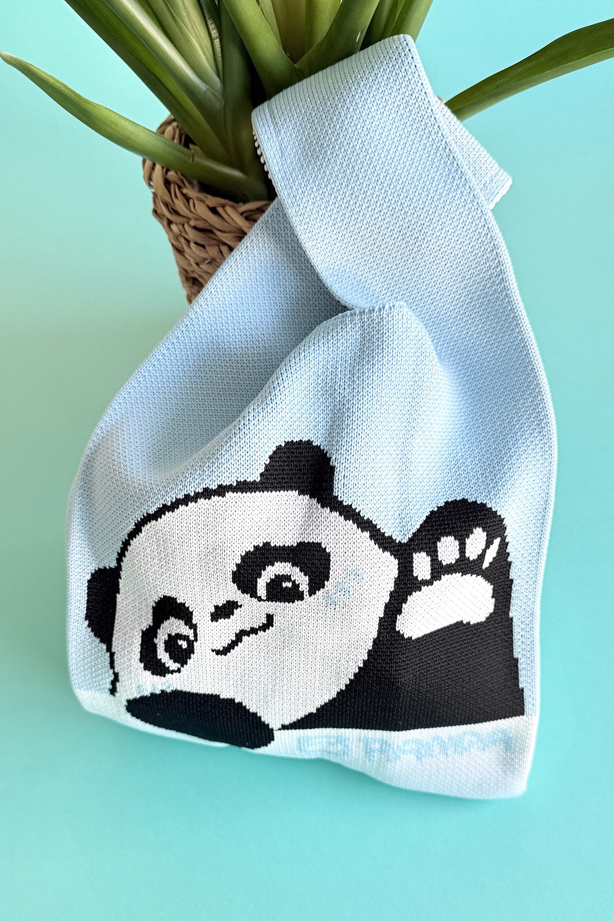 Sac à main tricoté Panda - HanWen Shop